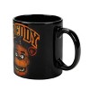 Five Nights At Freddy's Freddy 16 Oz Black Ceramic Mug - 3 of 4
