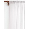 Solino Home Linen Curtain With Rod Pocket For Living Room, Bedroom - 3 of 4