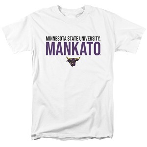 Men's Minnesota State University Mankato Official Stacked T-Shirt - 1 of 4