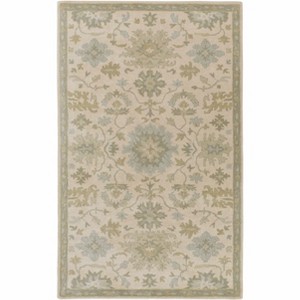 Hauteloom Hazen 1197 Hand Tufted Light Beige Wool Rug - 1 of 4