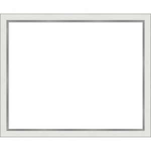 Amanti Art Eva Black Silver Narrow Framed Dry Erase Magnetic Board - 1 of 4