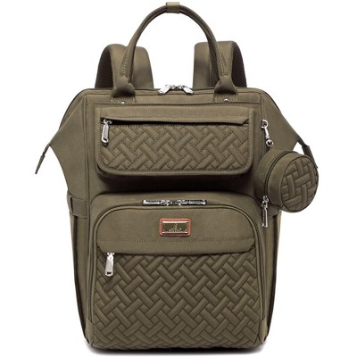 BabbleRoo Polyester Diaper Bag Backpack: Ultimate Baby Bag, Versatile Baby Diaper Bag for Modern Parents