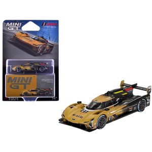 Cadillac V-Series.R #01 "Cadillac Racing" 2nd Place IMSA "12 Hours of Sebring" (2024) 1/64 Diecast Model Car by Mini GT - 1 of 4