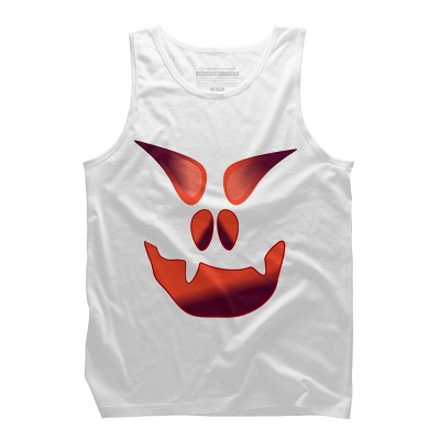 Men's Design By Humans Halloween Monster By LamaStar Tank Top