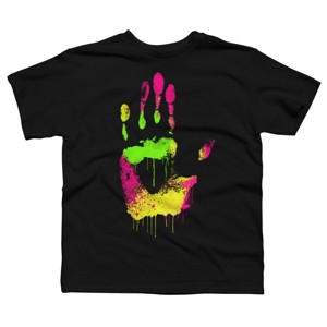 Boy's Design By Humans High Five By clingcling T-Shirt - 1 of 4