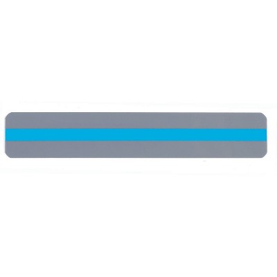 Blue Transparent Plastic Sentence Strip Reading Guides Set of 24