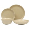Gibson Home Summer Shades 16 Piece Plates and Bowls Dishes Service for 4 Porcelain Dinnerware Set - 2 of 4