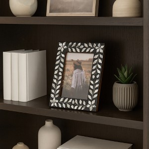 Decorative Planter Pot - Handcrafted Ceramic - Textured Matte Finish - Modern Boho Style - Indoor & Outdoor Use - 1 of 4