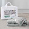 Puredown Lightweight Cooling Lyocell White Down Blanket, Tencel Comforter for Summer - 3 of 4