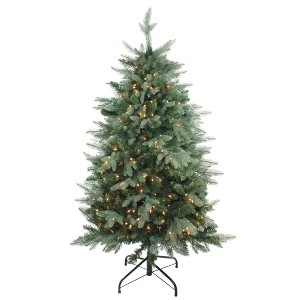 Northlight Real Touch™️ Pre-Lit Medium Washington Frasier Fir Artificial Christmas Tree - 4.5' - Clear Lights - 1 of 4