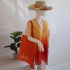 Nicole Miller New York Straw Sun Hats, Duster Beach Cover Ups, and Matching Travel Tote for Women - 2 of 4