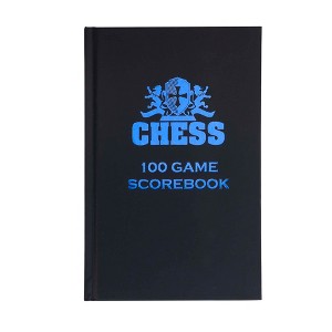 WE Games Hardcover Chess Scorebook & Notation Pad - Soft Touch - 1 of 4