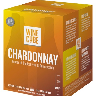 Chardonnay White Wine - 3L Box - Wine Cube™
