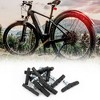 Unique Bargains 12 Pcs Black Rubber V-brake Stop Brake Pads Shoes for Mountain Bike Bicycle 23mm - image 2 of 4