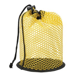 Unique Bargains Nylon Mesh Drawstring Golf Ball Storage Bag - 1 of 4