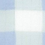 blue painted buffalo check