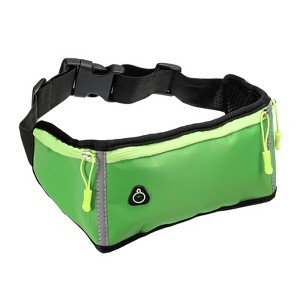 Unique Bargains Slim Waterproof Breathable Adjustable Running Waist Pack - 1 of 4