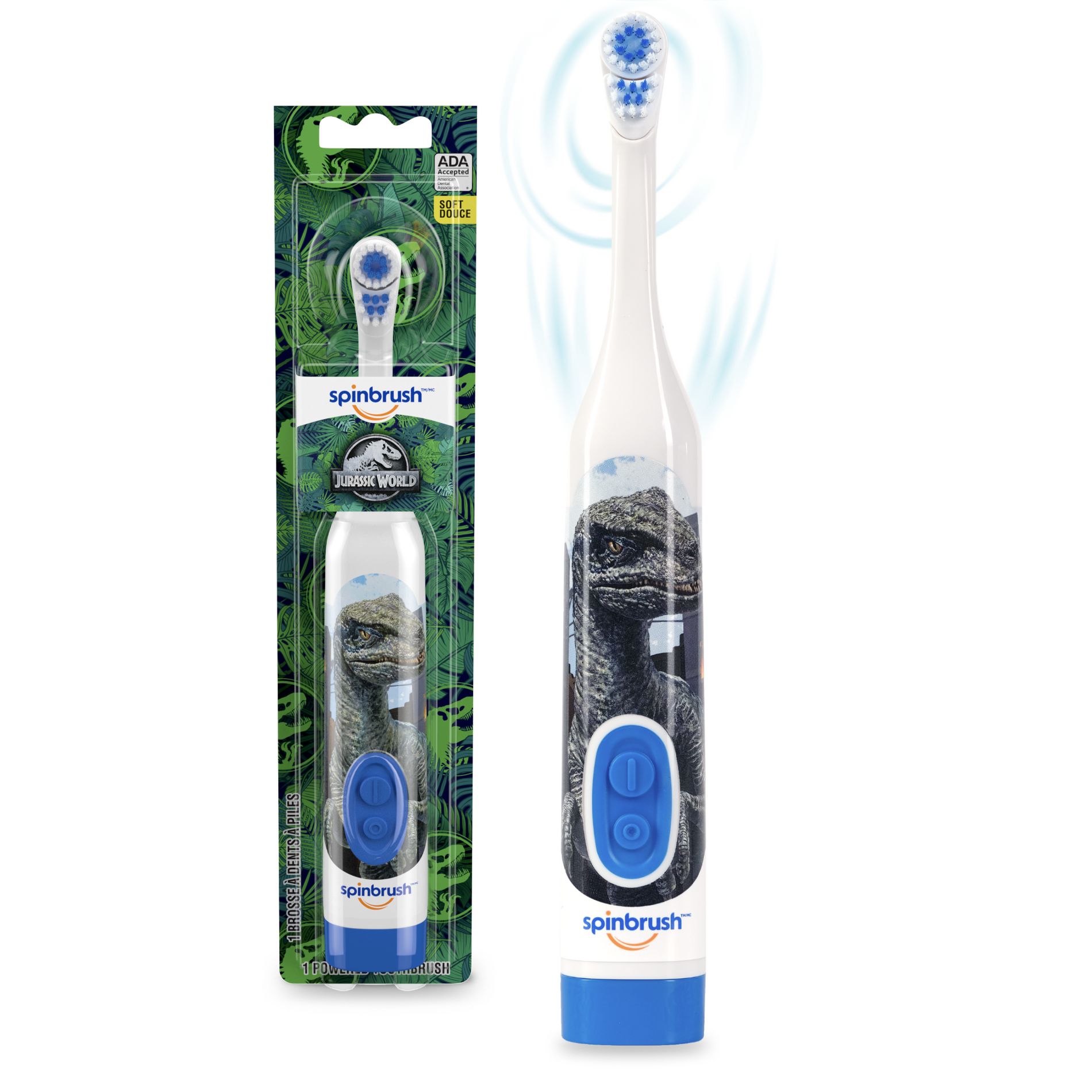 Spinbrush Kids Jurassic World Electric Toothbrush