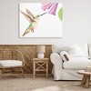 Stupell Industries Hummingbird & Bluebell Flower Canvas Wall Art - 2 of 4
