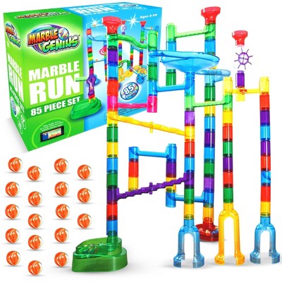 Marble Genius Marble Run Maze Track - 85 Pcs, Toys, Board Games For ...