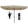 CAVINAS 10 x 6.5FT Patio Umbrella with Crank,Rectangular Outdoor Umbrella with Push Button for Backyard,Poolside,Deck,Base Not Included - 4 of 4