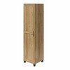 RealRooms Basin Framed 60" Tall Storage Cabinet with 4 Shelves and Adjustable Feet - 4 of 4