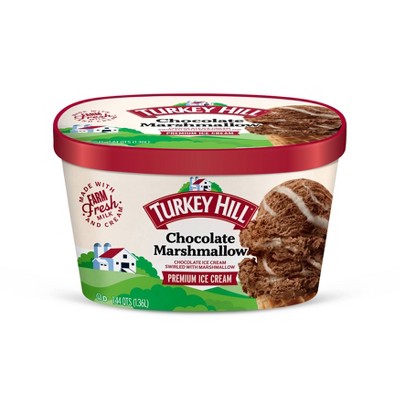 Turkey Hill Chocolate Marshmallow Ice Cream - 46oz