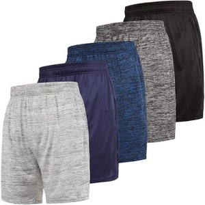 Ultra Performance Mens Athletic Basketball Shorts, 5-Pack - 1 of 4