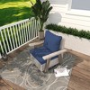 YARDSIGHT  Outdoor Swivel Patio Chairs with 360° Rotation, All-Weather PE Wicker Armchairs with Cushions for Garden, Deck, Porch, and Backyard - 2 of 4