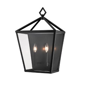 Millennium Lighting Arnold 2 - Light Wall Light in  Powder Coat Black - 1 of 1