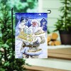 Evergreen Santa and Presents Suede Garden Flag 12 x 18 Inches Indoor Outdoor Decor - 3 of 4