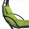 Barton Patio Hanging Helicopter dream Lounger Chair Stand Swing Hammock Green - 4 of 4