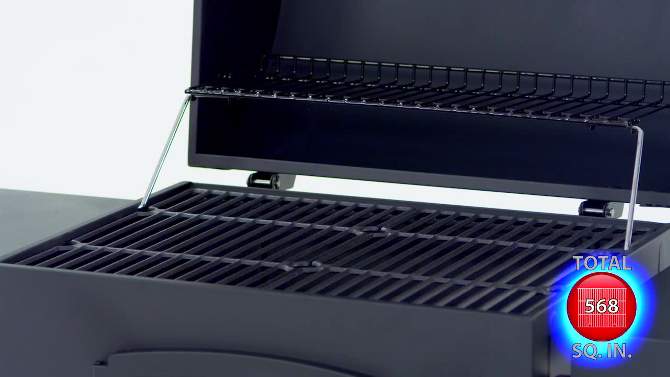 Dyna-Glo Heavy Duty Charcoal Grill Model DGN405DNC-D, 2 of 11, play video