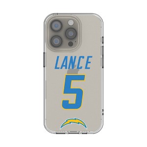 NFL Los Angeles Chargers Players Game Tactic Clear Cell Phone Case for Apple iPhone - 1 of 4