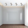 Aluminum Round LED Ceiling Spotlight - Adjustable Downlight with 15 Watt Cool White 4000K - Energy Efficient Ceiling Mounted Spot Light Black Set of 2 - 2 of 4