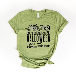 Simply Sage Market Women's Halloween Sayings Short Sleeve Graphic Tee - 1 of 3