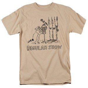 Men's The Regular Show Tattoo Art T-Shirt - 1 of 4
