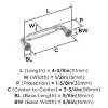 Amerock Coble Pull for Cabinets, Drawers, and Furniture - 3 of 4