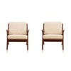 Set of 2 Martelle Twill Weave Accent Chairs - Manhattan Comfort - 2 of 4