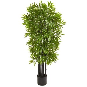 HomeStock  4.25 ft. Artificial Bamboo Tree in Pot for Indoor/Outdoor - 1 of 1