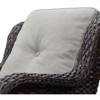 POCASSY Wicker Patio Chairs Set of 4, All Weather Wicker Rattan Patio Chairs, High Back Deep Seat with 4 Accent Table for Porch Balcony Pool - 2 of 4