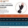 Copper Joe Long Arthritis Gloves Highest Copper Content Infused Extra Long Fit Women/Men Computer Typing Carpal Tunnel & Support Wrist Hands 1 Pair - image 2 of 4