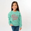 Country Girl Hat Puff Print  - Youth Graphic Sweatshirt - 3 of 4