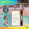 SCRIBBLEDO Volleyball 15”x10.5” Coach Dry Erase Board with 2 Markers - 3 of 4