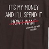 Men's - Instant Message - Wife Spends My Money Short Sleeve Graphic T-Shirt - 2 of 4