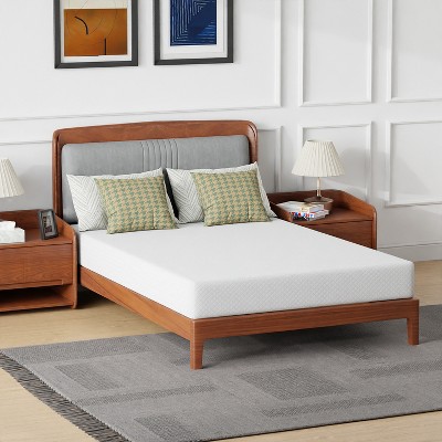 FDW 8 inch Full Mattress Gel Memory Foam Mattress for Cool Sleep & Pressure Relief/Medium Firm Mattresses CertiPUR-US Certified/Bed-in-a-Box,Full
