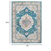 Modway Success Anisah Distressed Floral Vintage Medallion 5x8 Area Rug - 2 of 4