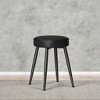 Simple Chair Vanity Chair Dining Bench Barrel Chairs Vanity Stool Chair Roman Chair Upholstered Dining Bench Circle Chair - 4 of 4