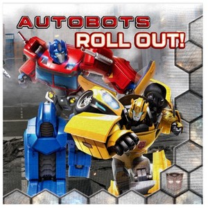 Treasures Gifted Transformers Napkins - Transformers Party Supplies - 16 Pack - 1 of 4