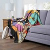 Cartoon Network Johnny Bravo Reliable With The Ladies Silk Touch Throw Blanket 50x60 Inches - 2 of 4